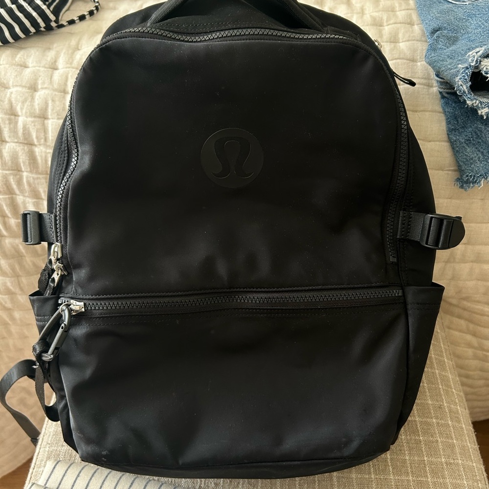 lululemon athletica Black Backpack